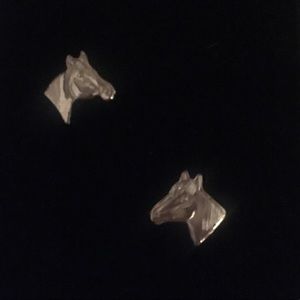 Sterling Silver Horse earrings